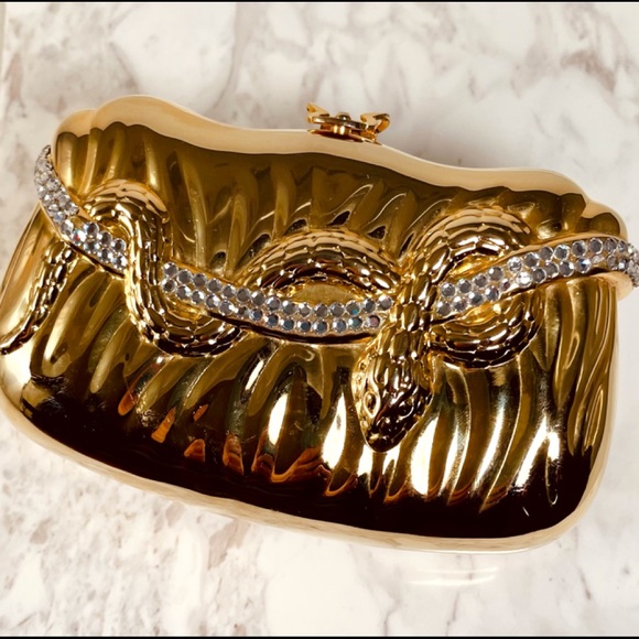 Handbags - Vintage Metal Snake Purse